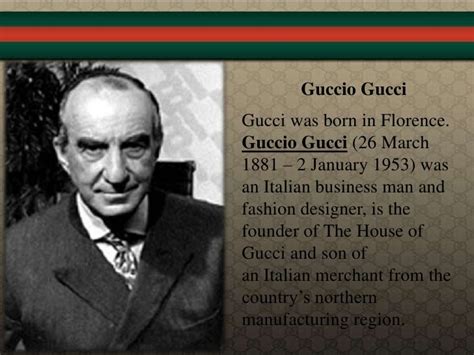 who created gucci brand|where did Gucci originate.